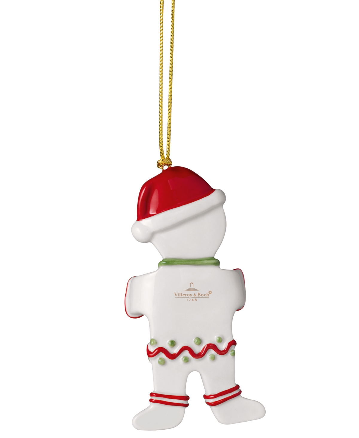 Villeroy & Boch 2025 Gingerbread Man Ornament In Multi