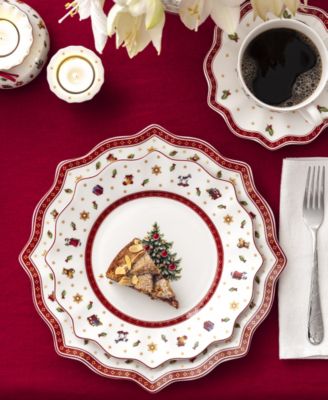 Toy's Delight White Salad Plate