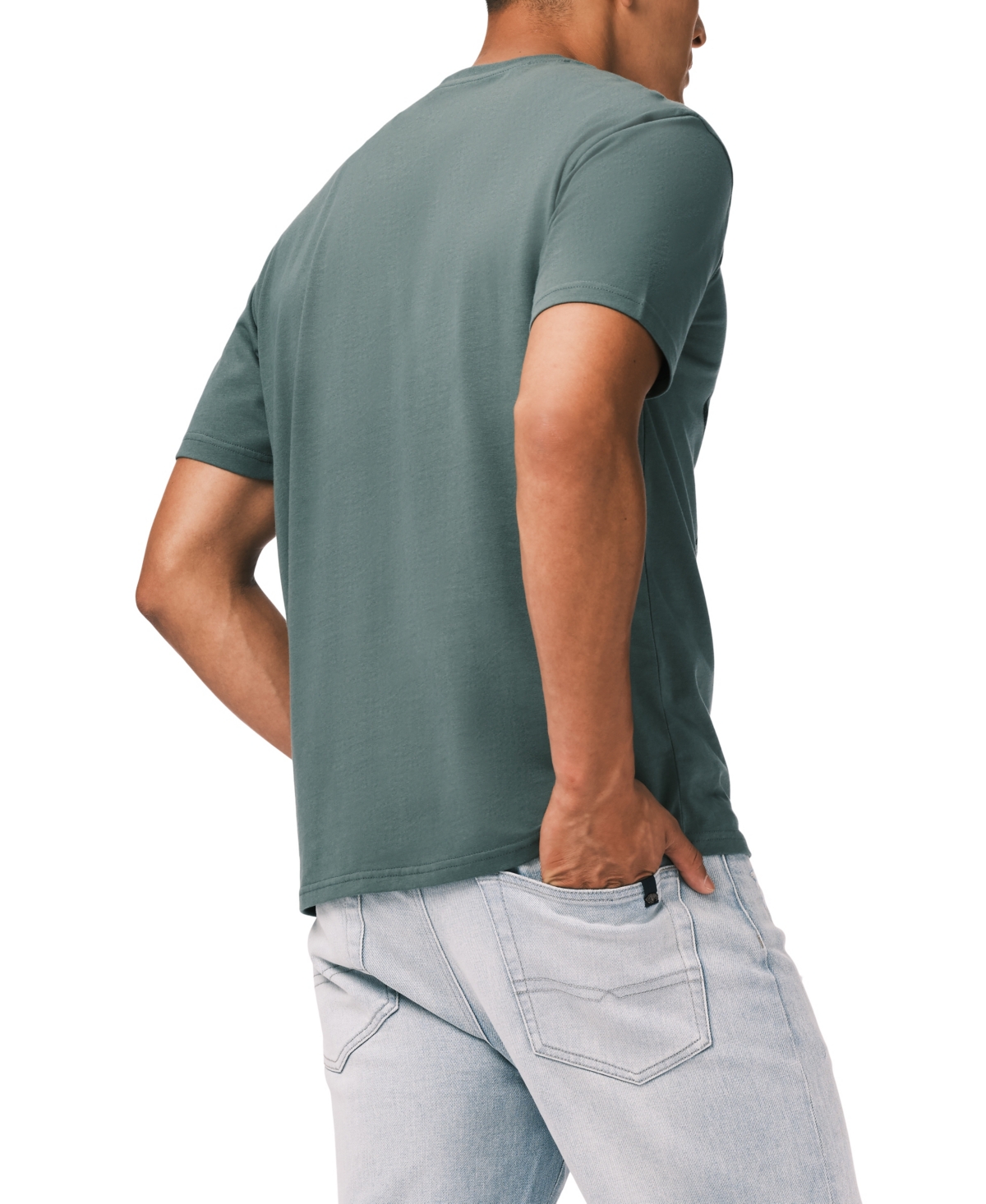Buffalo David Bitton Men's Trelan Regular Fit T-shirt In Green