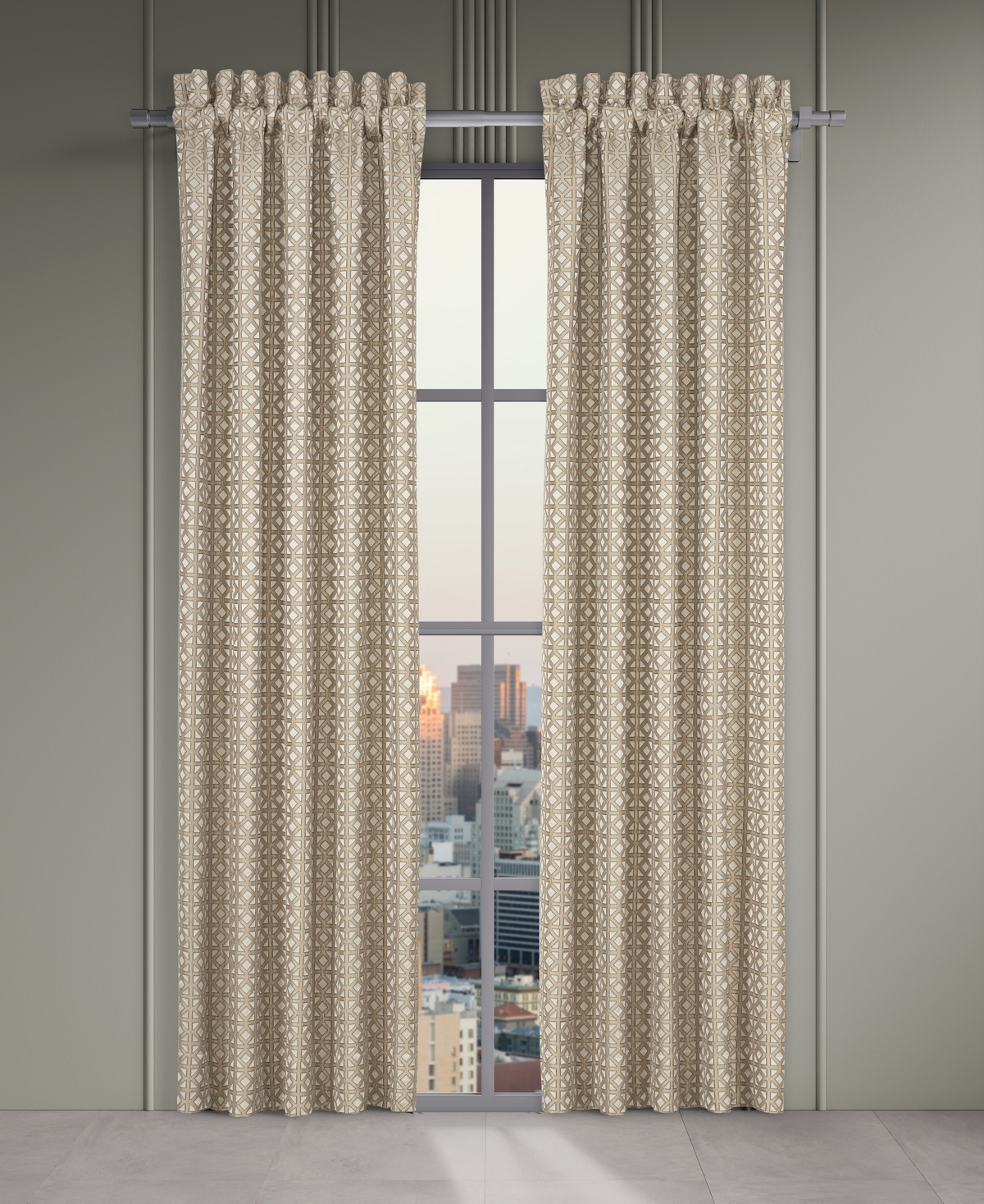 J Queen New York Alaro Window Panel Pair