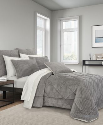 Everett Plush 3-Pc. Comforter Set, King/California King