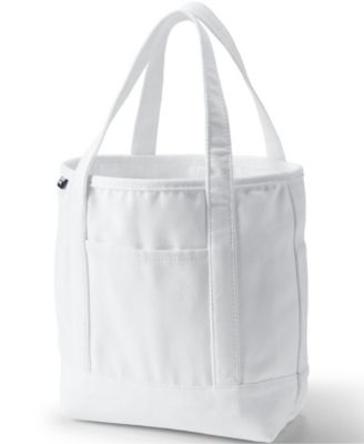 Medium 5 Pocket Open Top Canvas Tote Bag