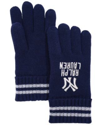 Polo Ralph Lauren Men's Fleece Lined Knit Gloves - Macy's