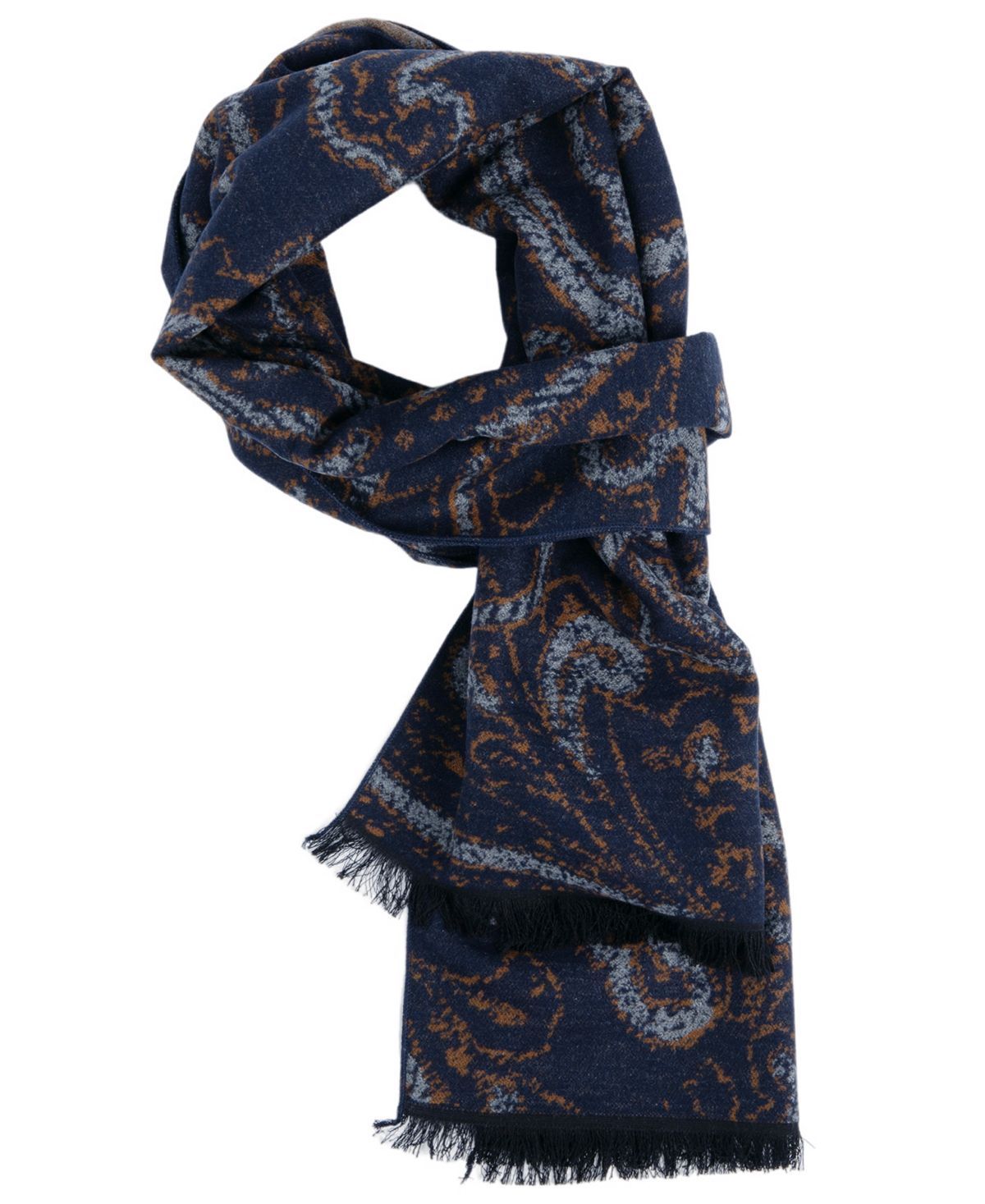 Мужской шарф с узором Пейсли