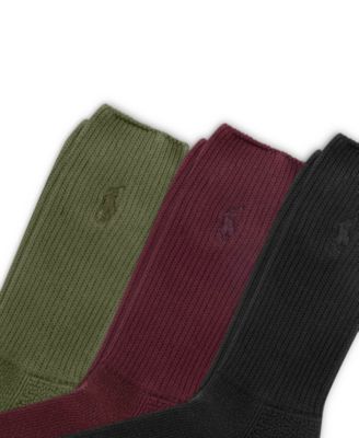 Men's 3-Pack Garment Dye Crew Socks