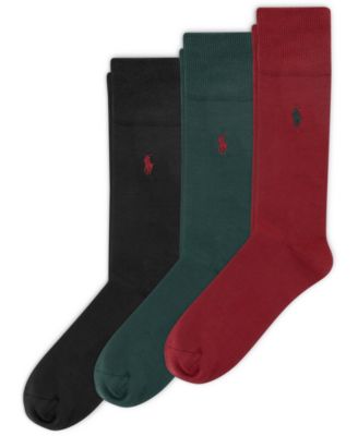 Men's 3-Pk. Supersoft Dress Socks