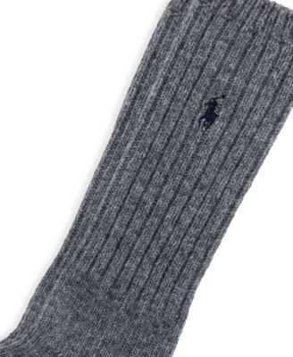 Men's Wool Rib Boot Single Socks