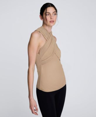 Women's Criss Cross Halter Top
