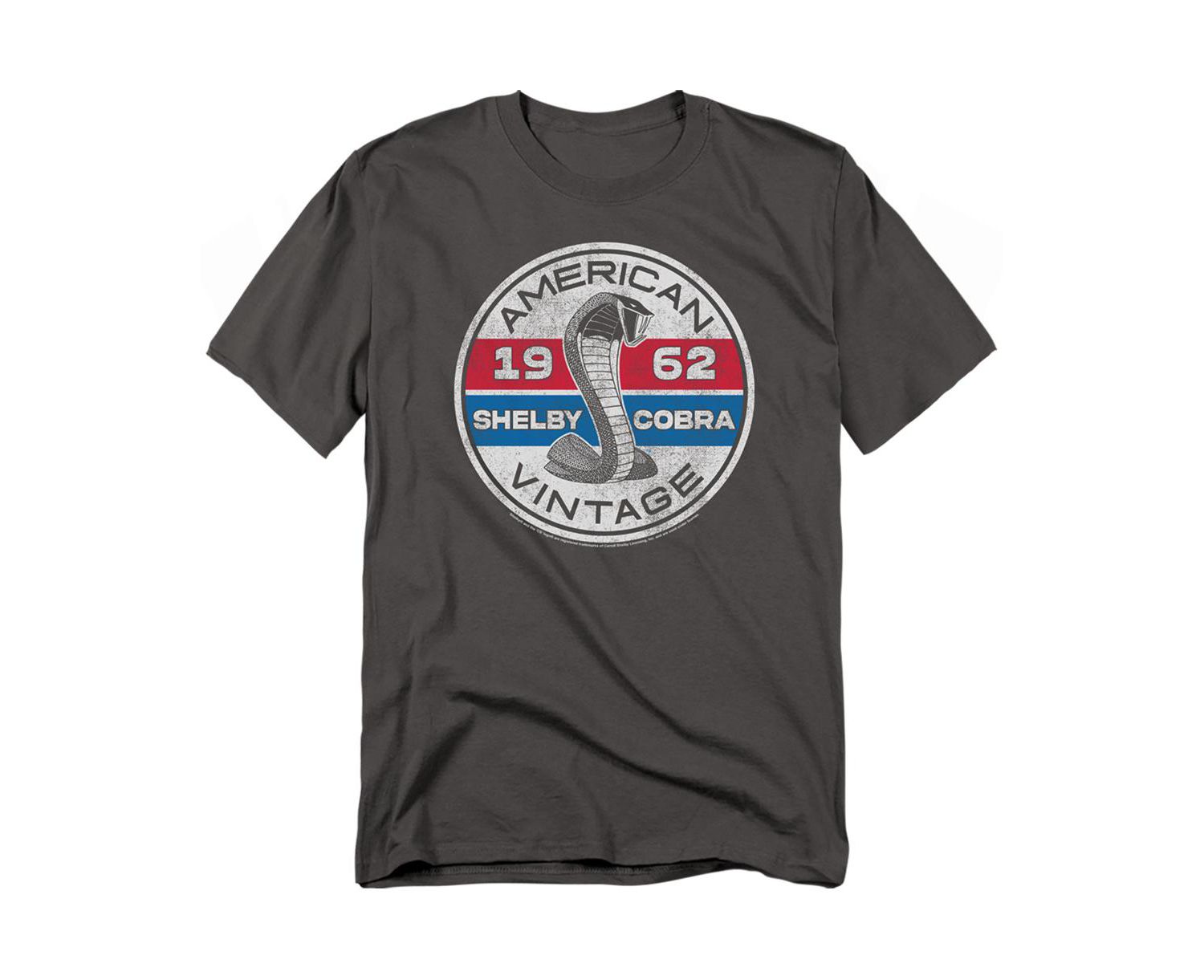 Big & Tall Carroll Shelby Vintage Circle T-Shirt