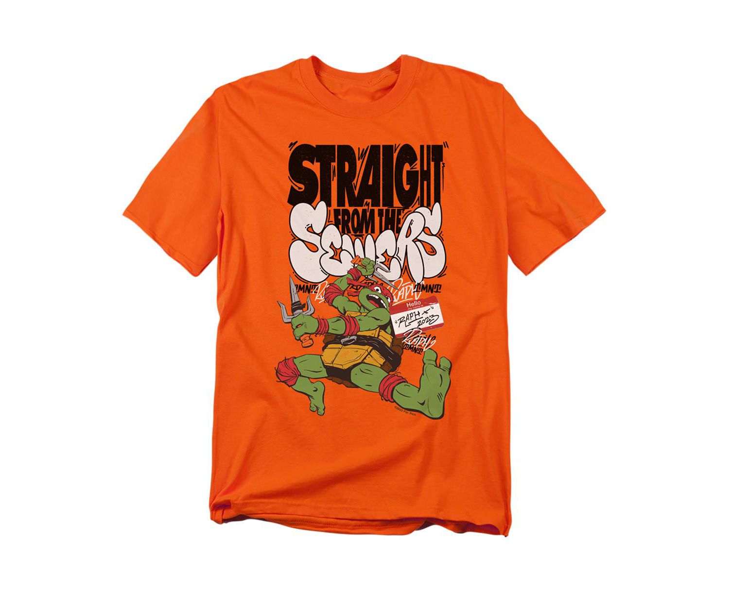 Men's TMNT Mutant Mayhem Raph Sewers T-Shirt