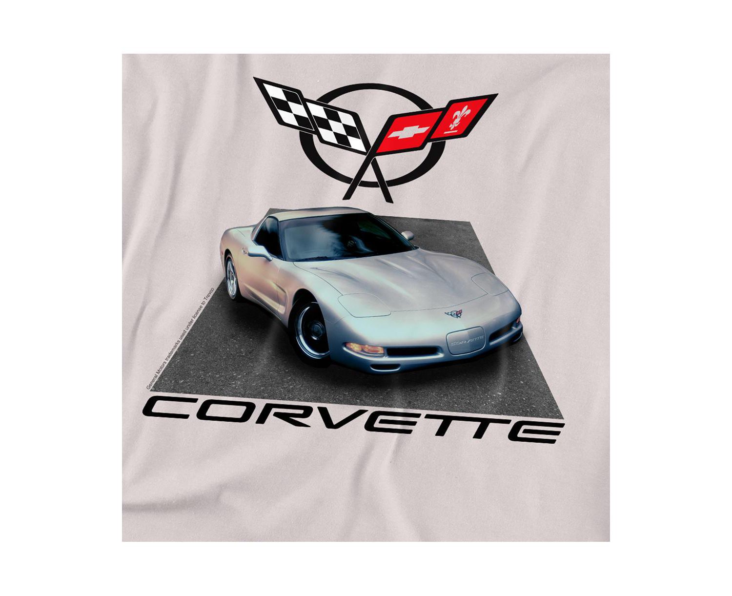 Men's Chevrolet Silver 01 Vette T-Shirt