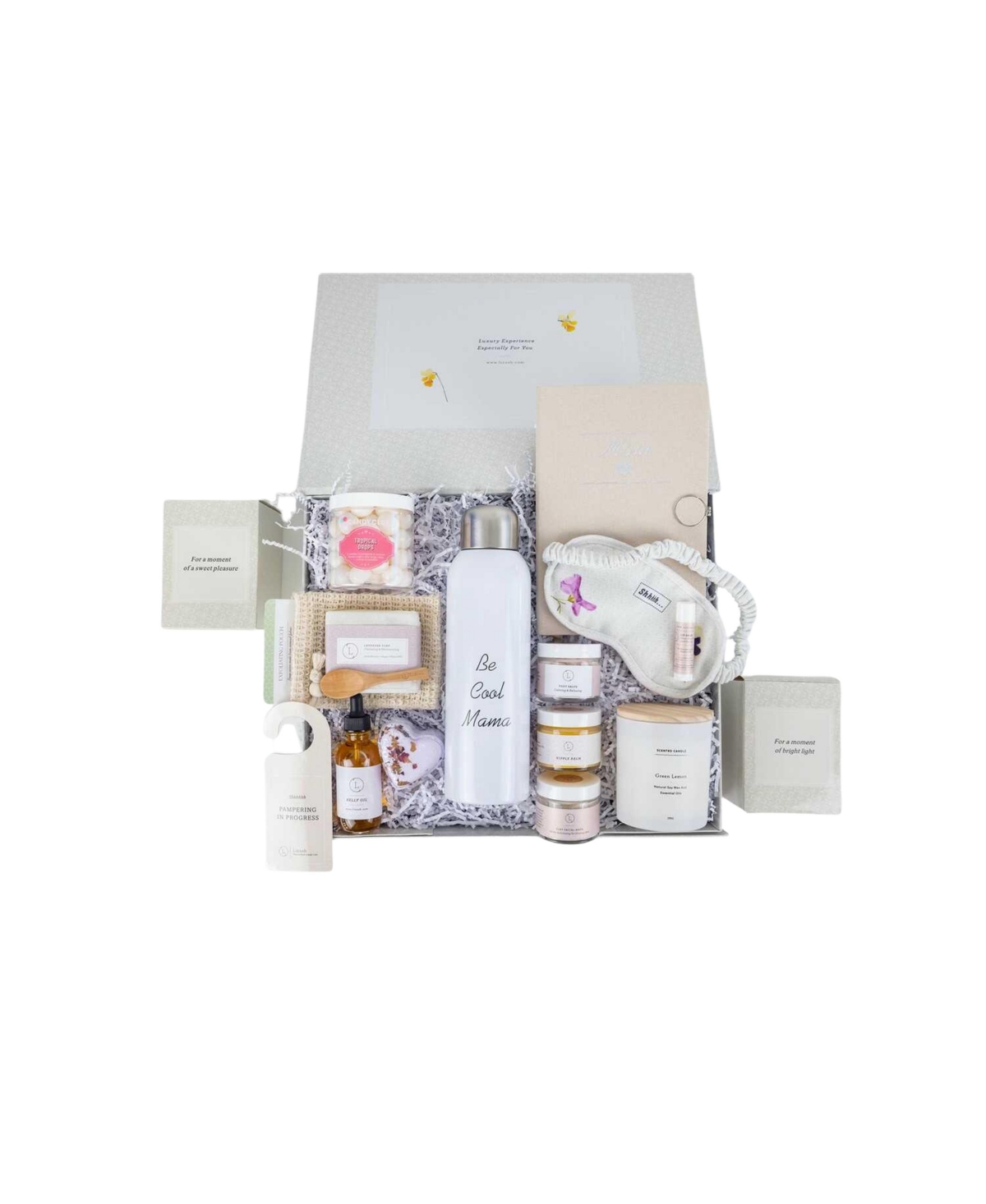 Pampering Skincare Gift Set for New Moms - Multicolor