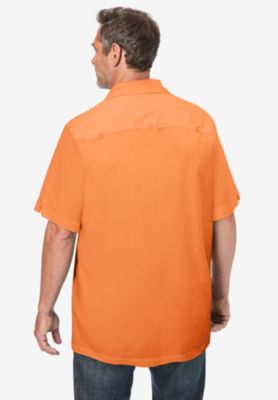 Big & Tall Short-Sleeve Guayabera Shirt