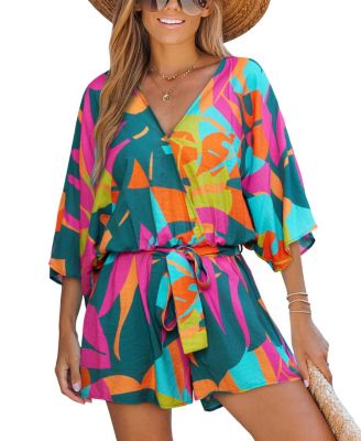 Women's Wild Zephyr Tropical Romper
