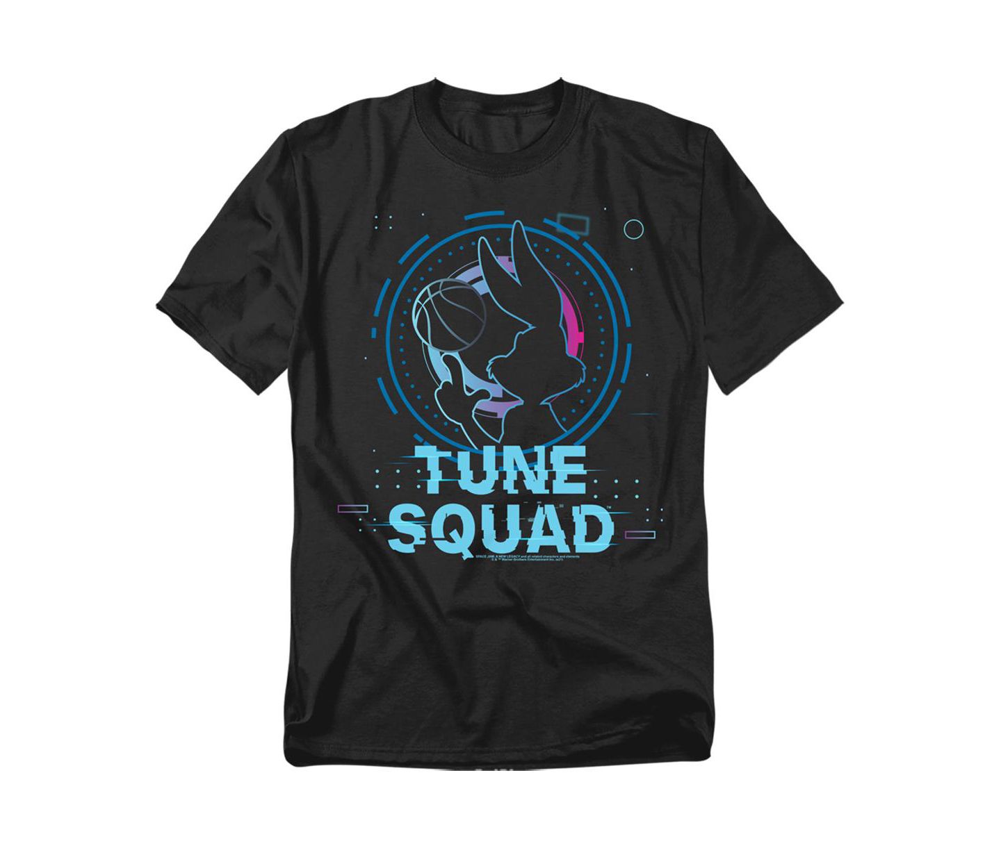Мужская футболка Space Jam A New Legacy Bugs Tune Squad, цвет: Чёрный — фото 1