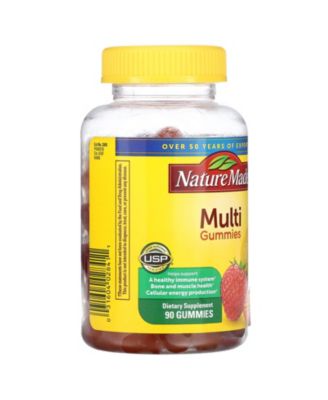 Multi Gummies  Orange & Strawberry  -  90 Gummies