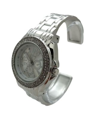 Everyday Dress Up Bangle Women Watch, Silver