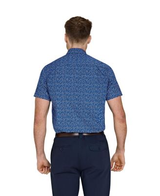 Men's Short Sleeve Flower Bud Shirt