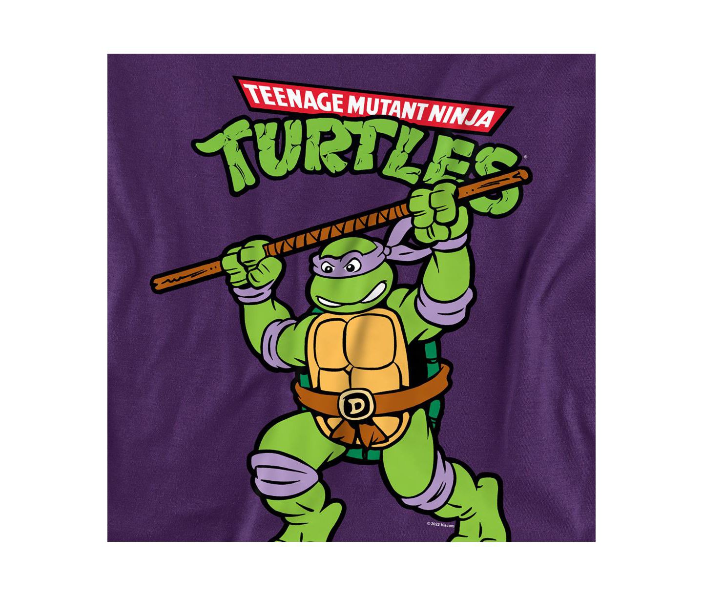 Мужская футболка Teenage Mutant Ninja Turtles Tmnt Donnie Solo, цвет: Фиолетовый — фото 2