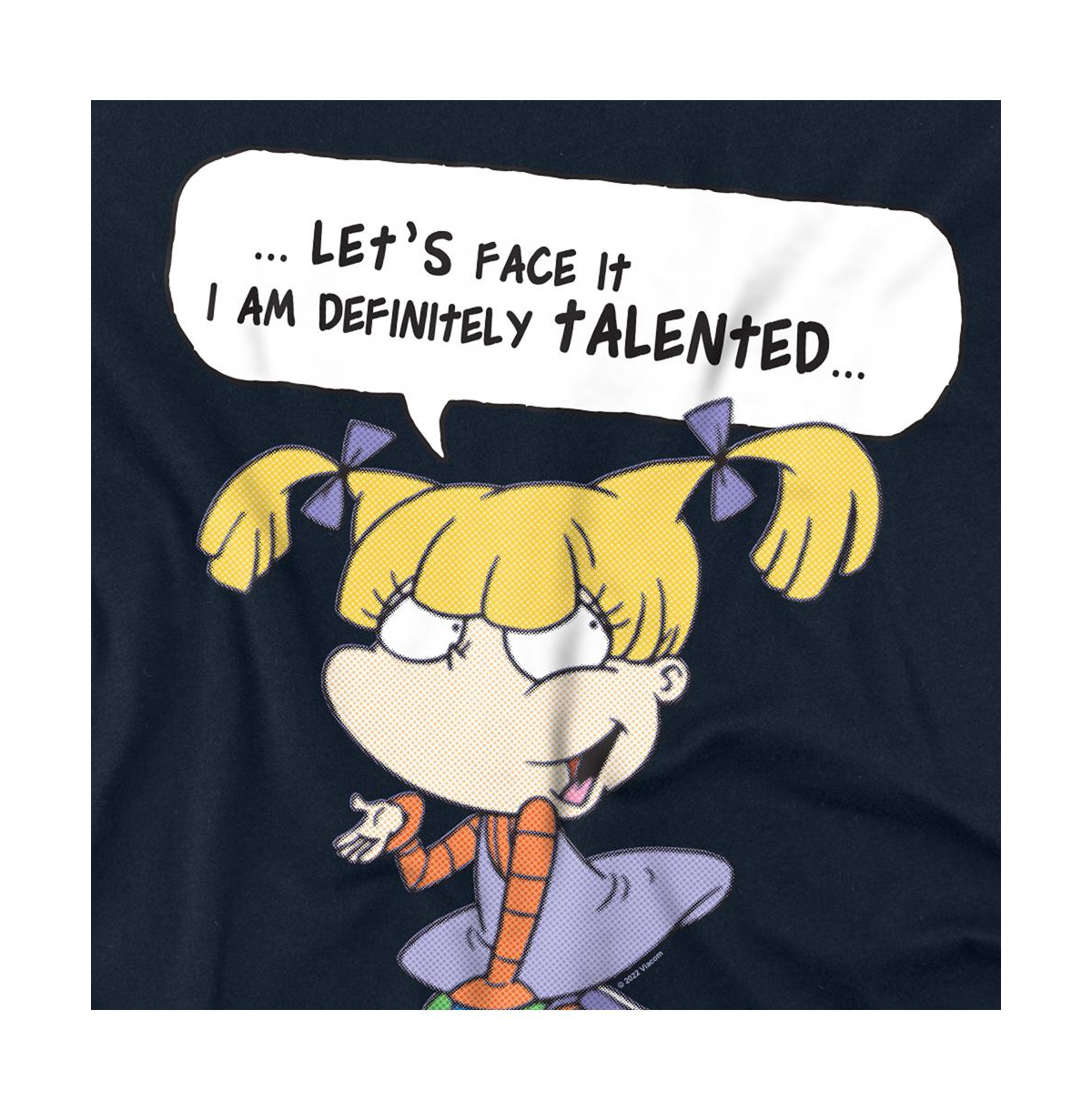Logovision Men's Rugrats Angelica Is Definitely Talented T-Shirt