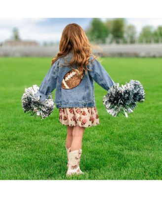 Little and Big Girls Football Cutie Tutu Skirt