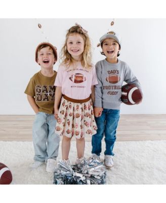 Little and Big Boys Dad's Football Buddy Sweatshirt