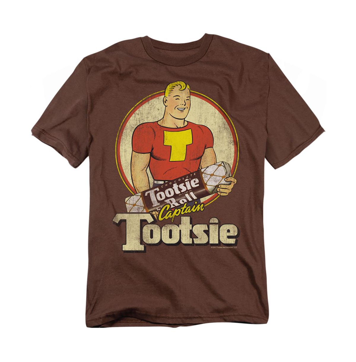 Logovision Big & Tall Tootsie Roll Captain T Shirt