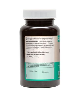 Nutrition Vitamin D3  125 mcg (5 000 IU)  -  60 Nutrition Capsules