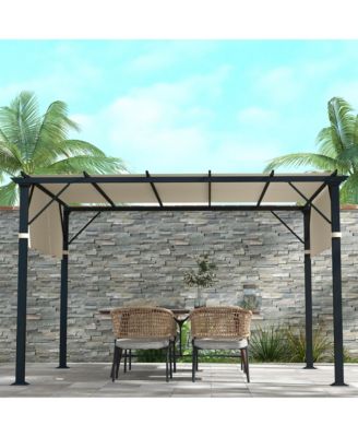 2 PCS Pergola Shade Cover, Pergola Canopy for 10 x 12ft Pergola