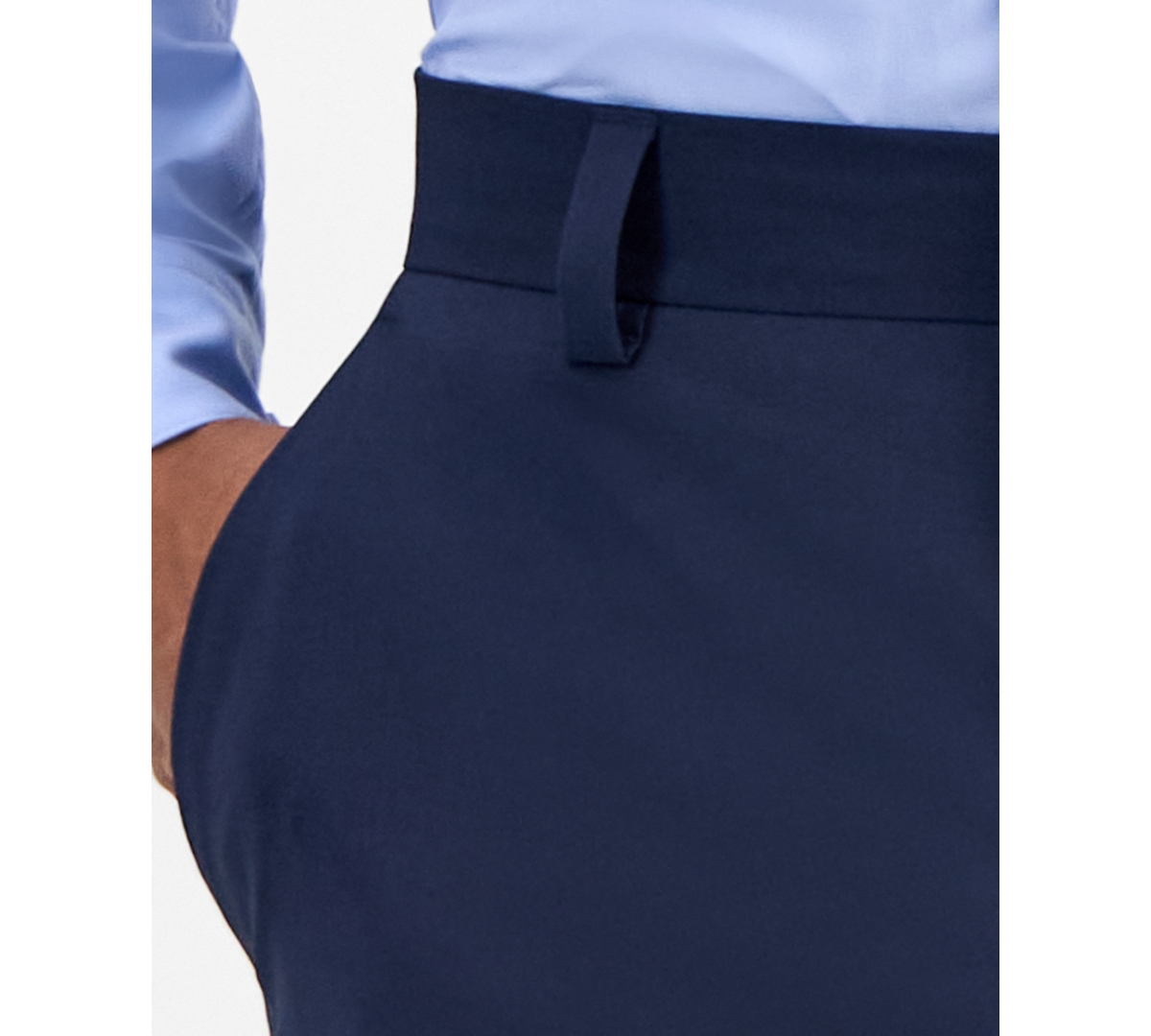 Hugo Boss Hugo By  Men's Modern-fit Solid Wool-blend Suit Separate Pants In Blue