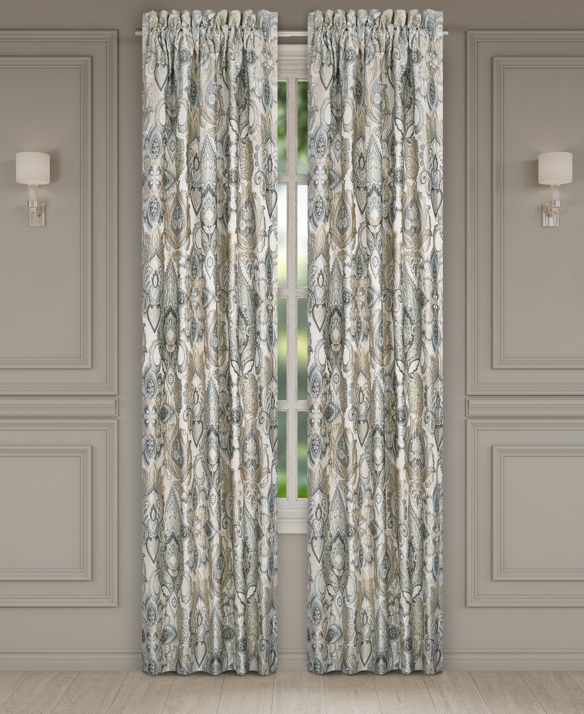 J Queen New York Annabelle Window Panel Pair