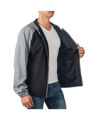 Men's Cory Light Windbreaker Jacket Water-Resistant Packable Hooded Softshell Coat Ideal for Travel Layering Everyday Outdoor Activities