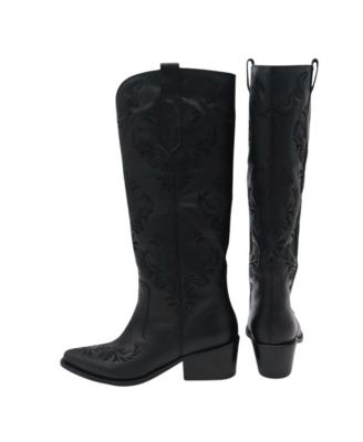 Women's Jolene Leather Cowboy Boots