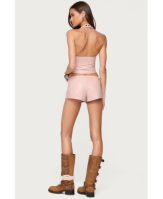 Women's Elisha Lace Up Halter Top