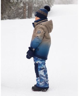 Boy Two-Piece Play Snowsuit Blue Mountains - Toddler|Child