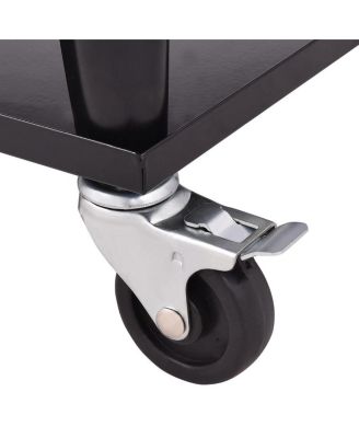 80 Quart Stainless Steel Patio Rolling Ice and Beverage Cooler