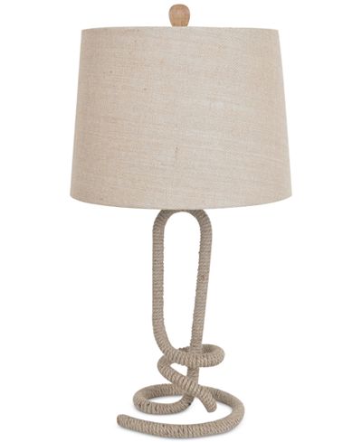 Crestview Twisted Rope Table Lamp