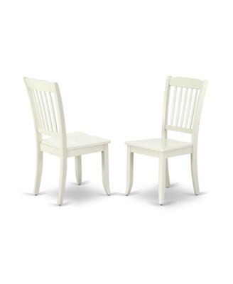 Three piece wood Luxurious Linen White Finish Dining Room Set