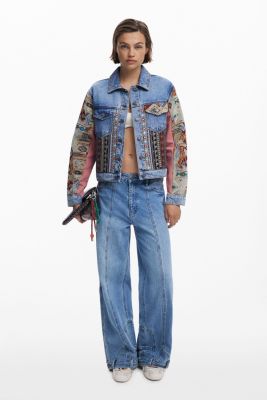 Women's Boho denim jacket