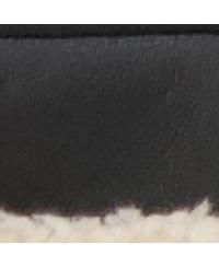 Women's Zip Front Faux Leather Shearling Jacket