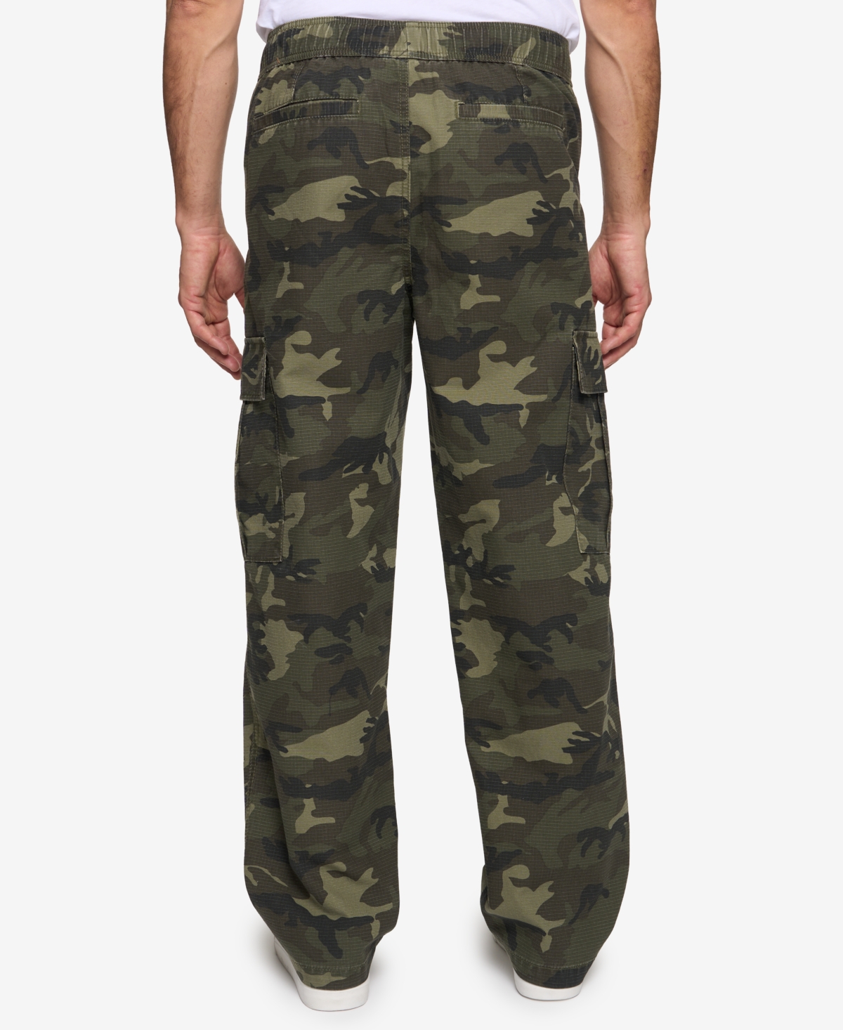 Lazer Men's Loose Fit Cargo Pants In Multi