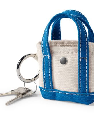 Micro Canvas Tote Charm