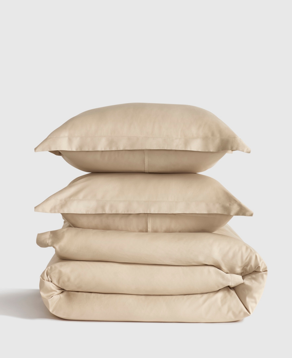 J Queen New York Premier Sateen 3-pc. Duvet Cover Set, Full/queen In Gold