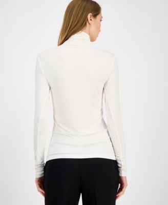 Women's Long-Sleeve Seamless Turtleneck