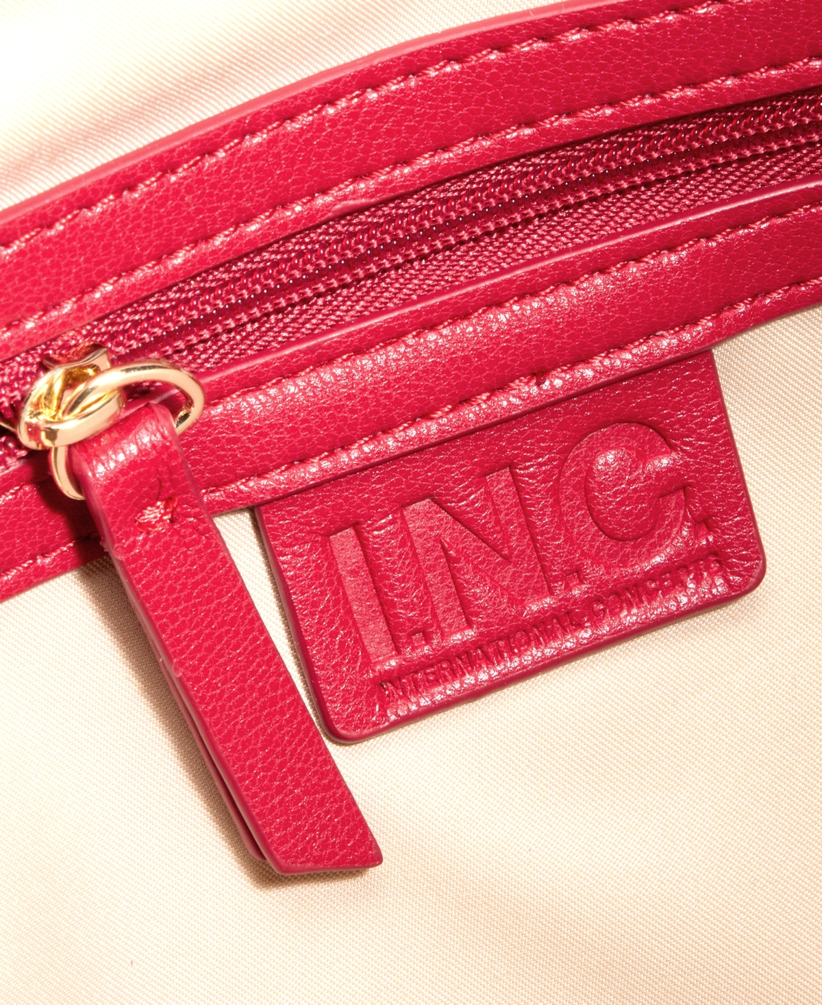 Inc International Concepts Soft Ajae Quilted Shoulder Bag, Exclusively At Macy's In Red