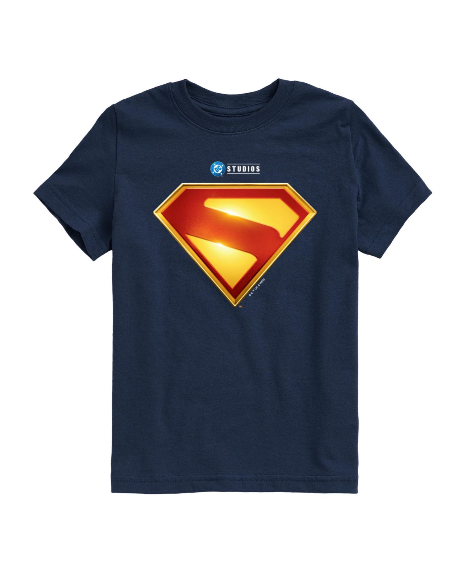 Superman Big Boys Logo Shield Graphic T-Shirt