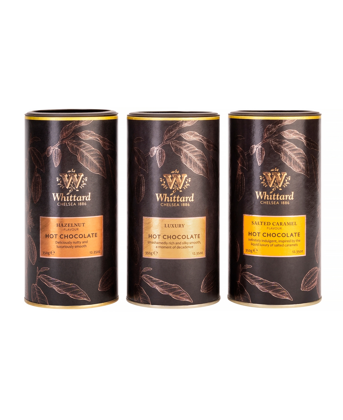 Whittard Of Chelsea Hot Chocolate Trio, 17 Servings In Multi