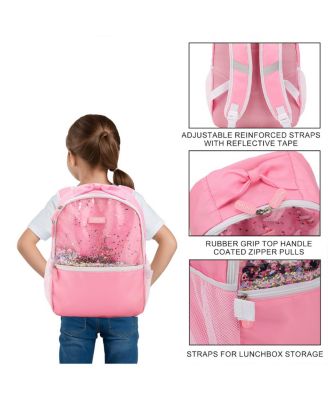 Silver & Black Backpack