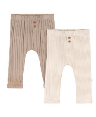 Baby Boys' 2-Pack Pants, Blue, 3-6 Months