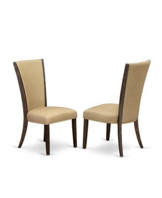 5Pc Wood  Upholstered Dining Table Set